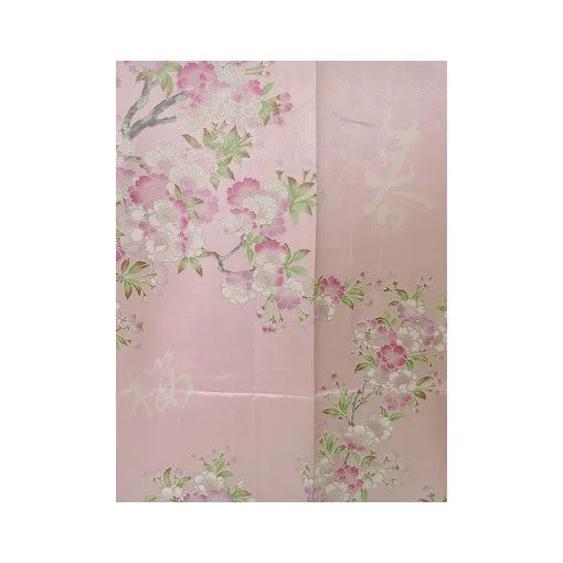 Women's Kimono: Cherry Blossoms in Spring (Polyester)